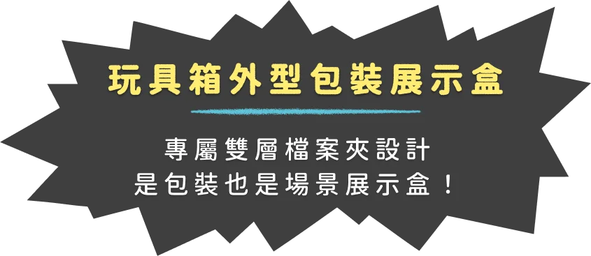 玩具箱包裝展示盒